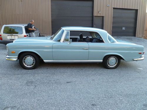 Mercedes benz 1969 280 se sunroof coupe