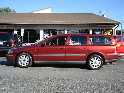 No reserve 2002 volvo v70 wagon 2.4l 5-cyl auto leather roof handyman's special