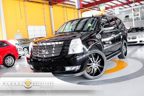 09 cadillac escalade hybrid 4wd 38k bose 24s rear-cam rear-ent pdc comfort-sts