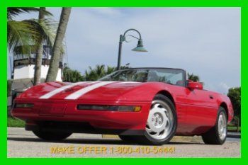 1991 chevrolet corvette convertible orig 30k miles no reserve collector must see
