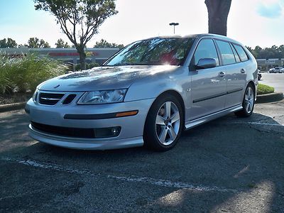 2007 saab 9-3 aero sportcombi turbo wagon,at,clean auto check,$99.00 no reserve