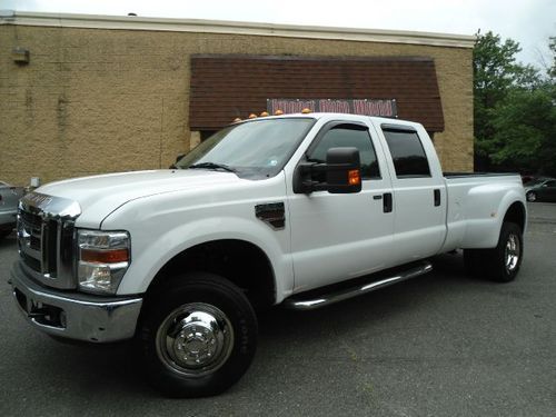 2009 ford f350 xlt crew cab dually diesel 4x4, 93k miles, looks + drives great!!