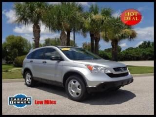 2009 honda cr-v 2wd lx automatic florida carfax certified 1 owner serviced