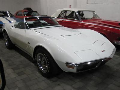 1971 chevrolet corvette ls6 convertible 4spd matching numbers &amp; documented