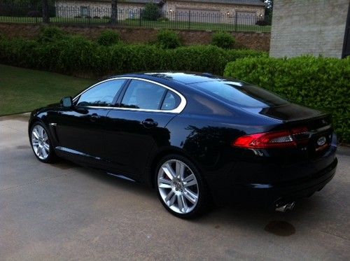 Sell used 2012 Jaguar XFR Black with Red Caliper Option ...