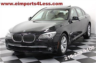 Lowest mileage 2011 bmw 7 series available navi dvd players black one owner nav