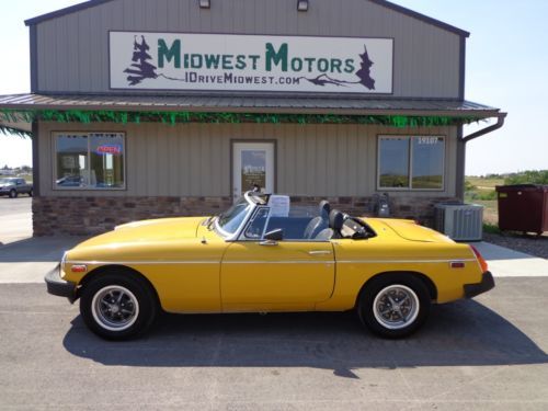 1980 mg mgb with only 34000 original miles