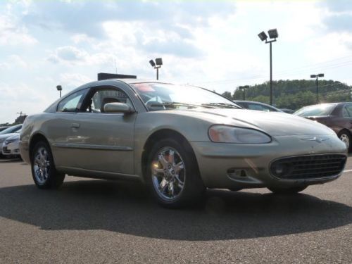 No reserve 2001 73002 miles low miles lxi auto coupe 2doors gold tan leather
