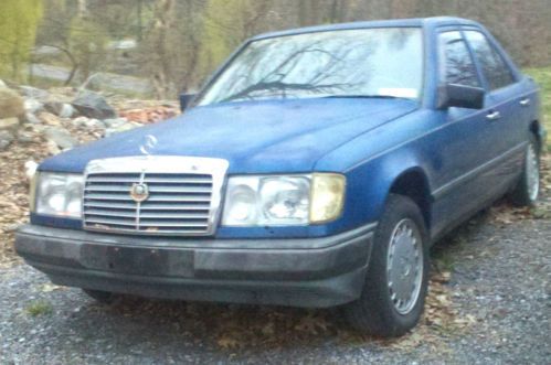 1987 mercedes 300d grease mobile veggie power! no reserve!!!!! w124 w201