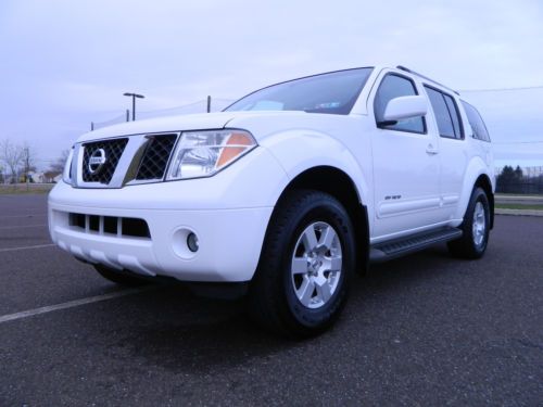 2005 nissan pathfinder 4x4 off road edition se 3rd row no accidents 7 passenger