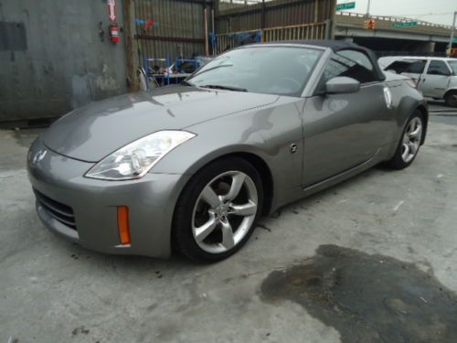 2007 nissan 350z convertible 3.5l v6 - salvage/repairable - $ave!