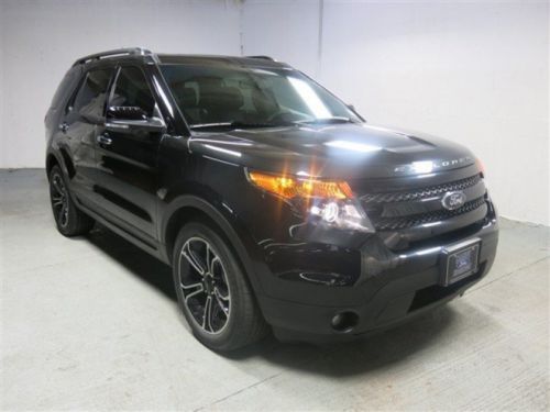 Used 2014 explorer sport 4wd 3.5l v6 turbo every option one owner 888 843 0291