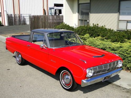1962 red ford ranchero