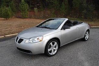 2007 pontiac g6 gt hardtop convertible   28k miles v nice no reserve