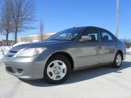 No reserve! 45 mpg! clean carfax! inspected! runs great! gas-electric 4d sdn fwd