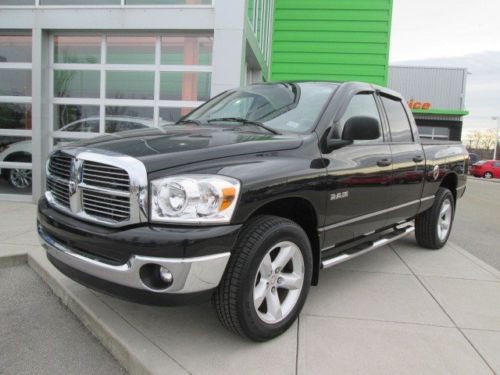 Big horn black ram crew cab 4x4 v8 20 wheels loaded pickup truck we finance 4wd