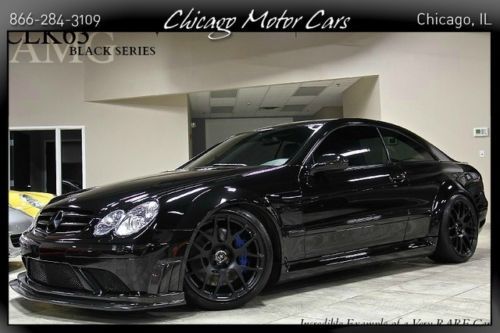 2008 mercedes benz clk63 black series coupe $138k msrp + upgrades hre wheels wow