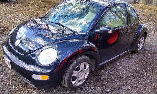 2005 volkswagen beetle gl hatchback 2-door 2.0l black buggy bug