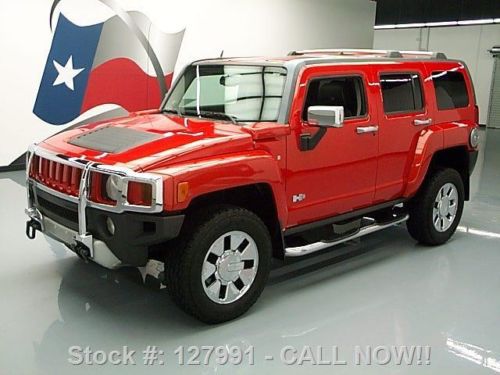 2009 hummer h3x 4x4 leather sunroof nav side steps 48k texas direct auto