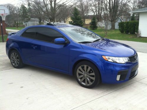 Sell Used 2012 Kia Forte Koup Sx Luxury Coupe 2 Door 2 4l Blue