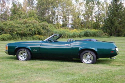 Sell used 1971 cougar Convertible in Honeoye Falls, New ...