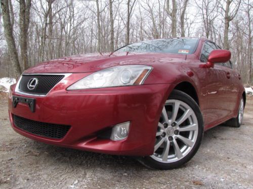 06 lexus is250 awd navi backupcamera htd/cooledseats nopaint 1-owner cleancarfax