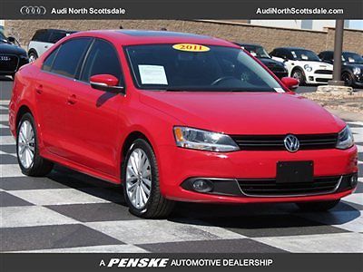 11 volkswagen jetta sel  sunroof heated seat gps one owner clean car fax