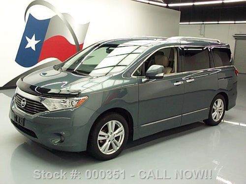 2011 nissan quest 3.5 sl 7pass htd leather rear cam dvd texas direct auto