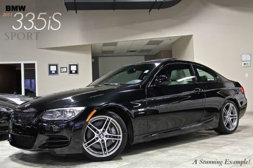 2011 bmw 335is sport coupe $56k+msrp premium package one owner loaded &amp; clean