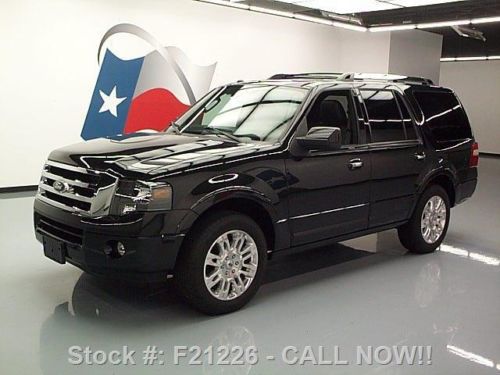 2012 ford expedition ltd sunroof rearview cam 20&#039;s 20k texas direct auto