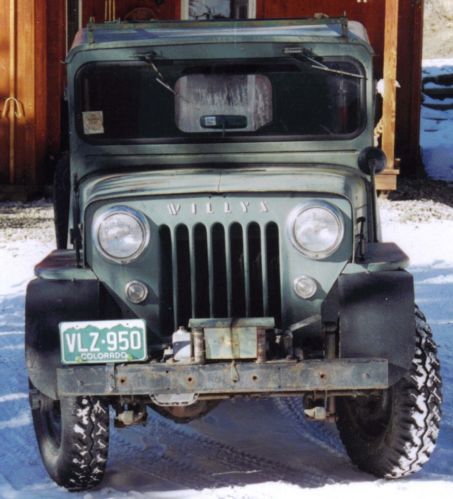 1953 willys cj3b hardtop jeep 4wd