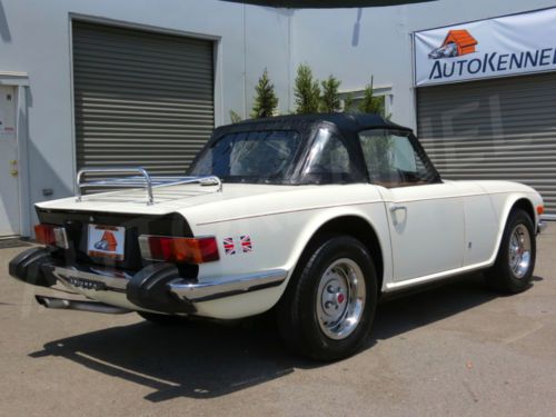 Original california tr6 rust free/very straight nicely restored well maintained