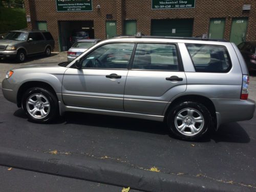 2006 subaru forester x wagon 4-door awd