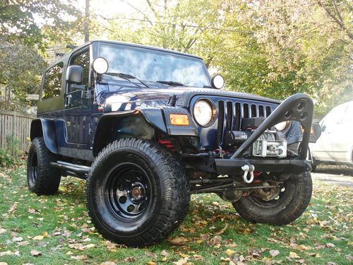 2005 jeep wrangler lifted unlimited lwb hard top automatic 4.0l 4x4