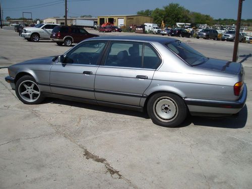 1988 bmw 750il starts runs drives, new wheels