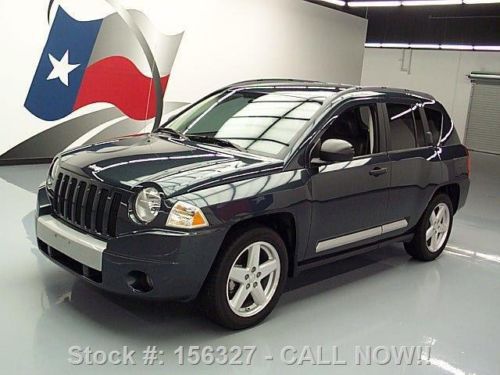 2007 jeep compass limited htd leather alloys 37k miles texas direct auto