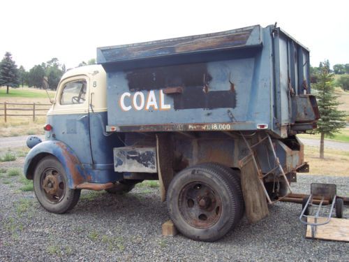 1947 FORD COE 47 CABOVER COAL TRUCK, image 5