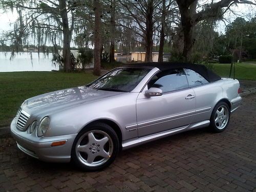 Clk 430  sport cabriolet*power top*cd*new tires*clean car fax only 93k