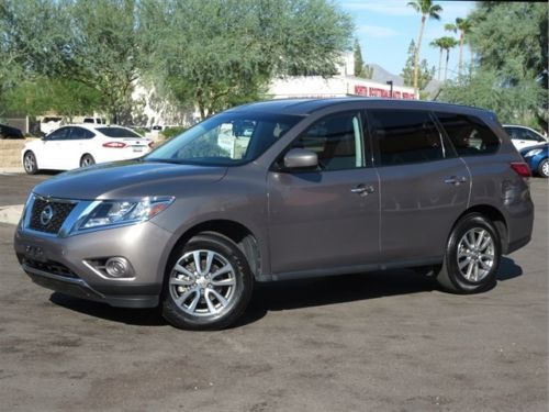 2013 nissan pathfinder s one owner like new third seat best buy