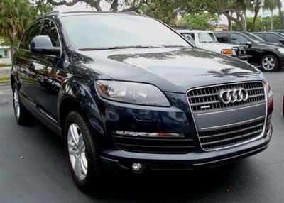 Florida 1-owner, quattro awd, rear entertainment, clean carfax, extra clean