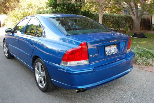 Purchase used 2007 Volvo S60 R, 4 Door Sedan, Blue, Manual Transmission