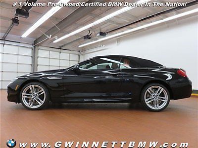 650i 6 series new 2 dr convertible automatic gasoline 4.4l 8 cyl black sapphire