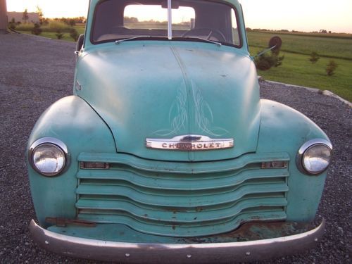 1950 chevy 3100 rat rod shop truck trade, image 8