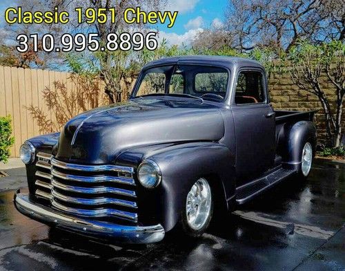 1951 chevrolet 3100 truck 5 window - restomod tci frame blown w/425hp!
