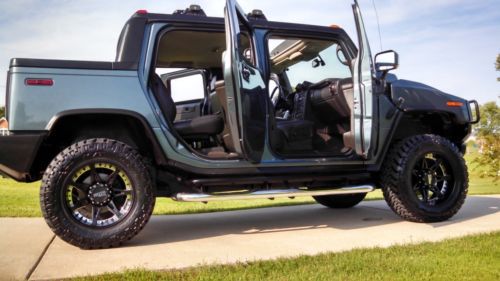 Hummer H2 Sut Crew Truck 4x4 Lift Lifted Sunroof Luxury Edt $4k in Extra Reserve, US $22,900.00, image 7