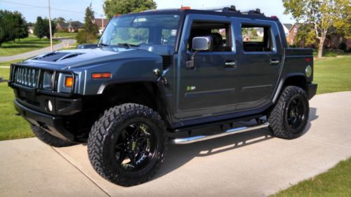 Hummer H2 Sut Crew Truck 4x4 Lift Lifted Sunroof Luxury Edt $4k in Extra Reserve, US $22,900.00, image 9