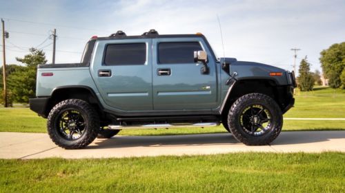 Hummer H2 Sut Crew Truck 4x4 Lift Lifted Sunroof Luxury Edt $4k in Extra Reserve, US $22,900.00, image 14