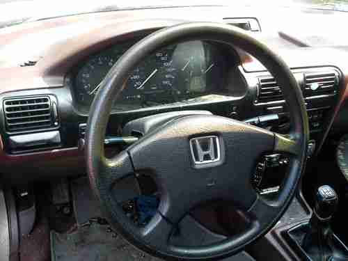 Purchase New 1991 Honda Accord Ex 4dr Sedan 5 Speed Manual