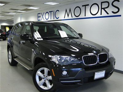 2010 bmw x5 3.0i awd! blk/blk! nav heated-sts shades pdc pano-roof alloy waranty