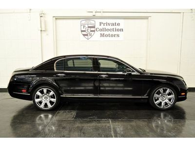 2006 bentley flying spur *37k miles *black piano wood *service records